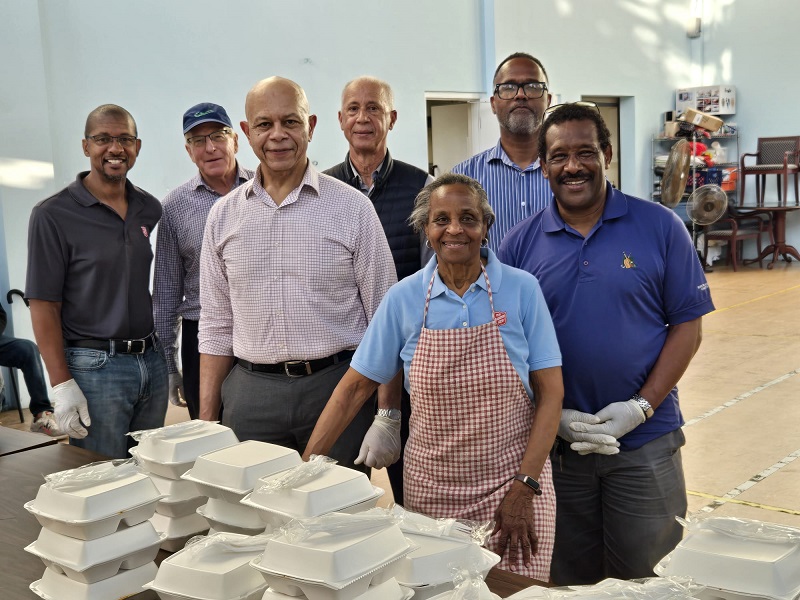 Rotary Club in Bermuda Enhances their Support of The Salvation Army