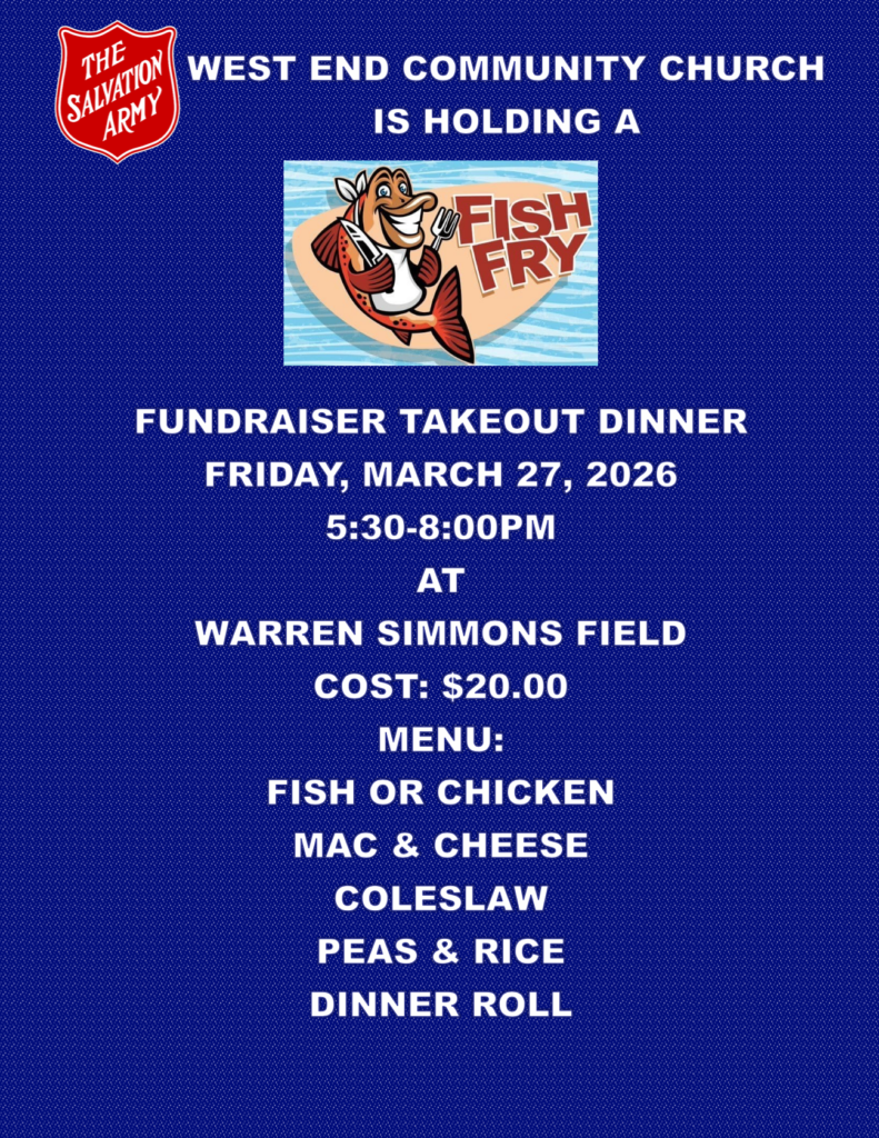 fish fry fundraiser poster