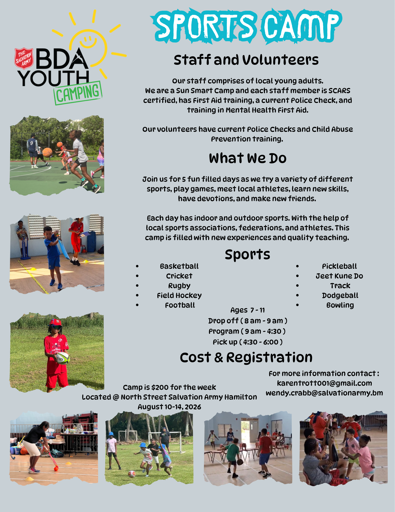 Sports Camp 2026 | Registration now open!