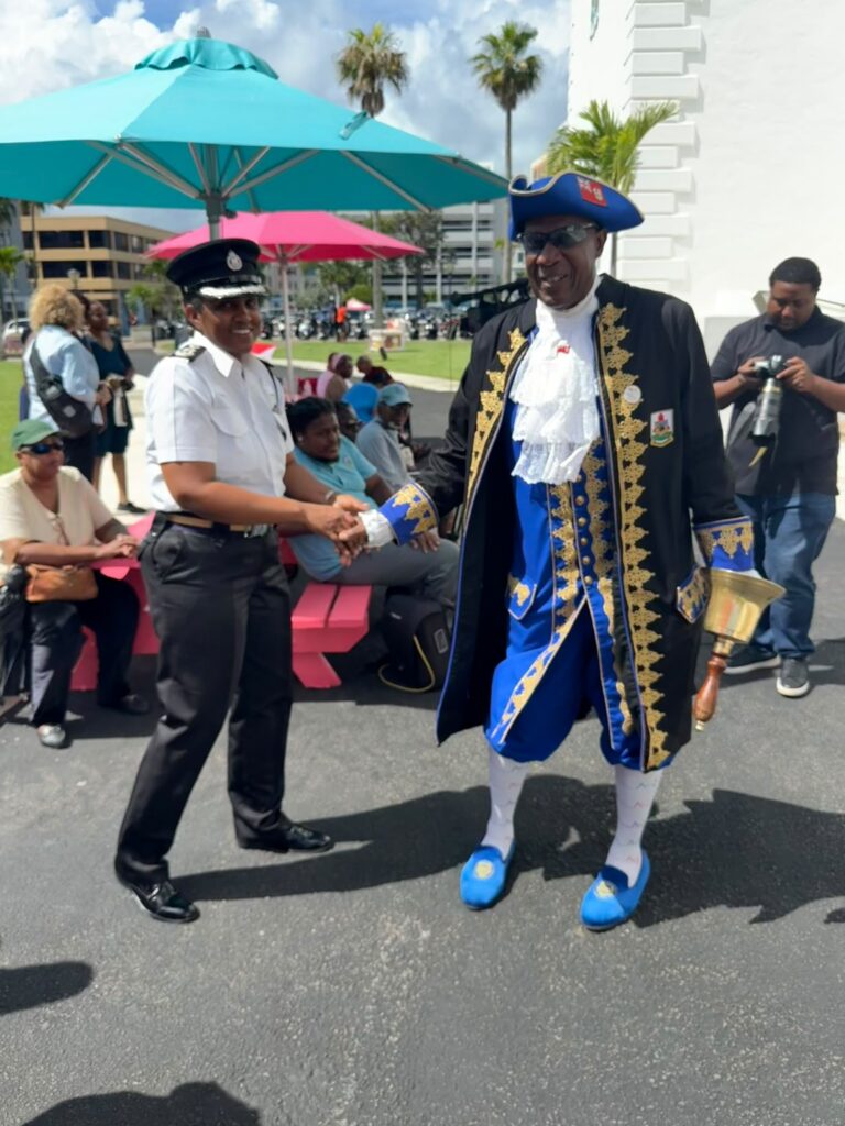 Deputy Police Commissioner and Towne Crier